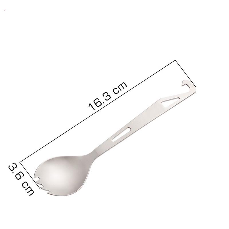 Miflame Outdoor Camping Portable Titanium Spork