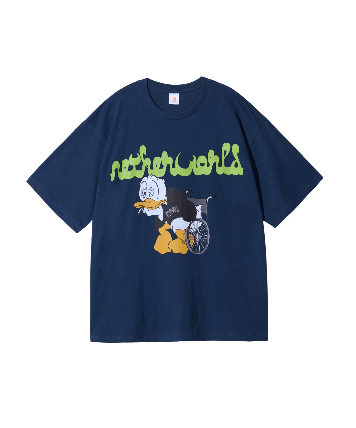 Netherworld Smoking Duck Tee Navy S