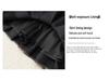 2025 Women's High Waist Brown Plaid Pleated Skirt - Slimming College Style Autumn Short Skirt
