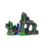 Resin Craft Aquarium Rockery Figurines Realistic Simulation Stone Statue  Fish Tank Landscape Decor