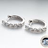 Gica Gema 1CT/2CTzircon Earrings 925 Sterling Silver Ear Hook Women's Luxury Fine Jewelry Daily Gift