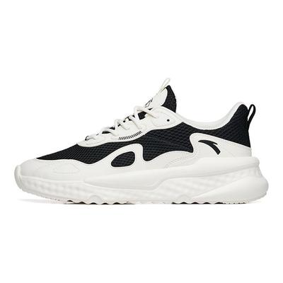Lifestyle Series Mesh Low-Top Sports Casual Shoes Men Sneakers White Black 112238869S-2