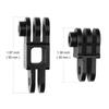 HSU Action Camera Extension Arm GoPro Extension Adapter Aluminum GoPro Mount with Wrench and Screws for GoPro Action Camera Accessories