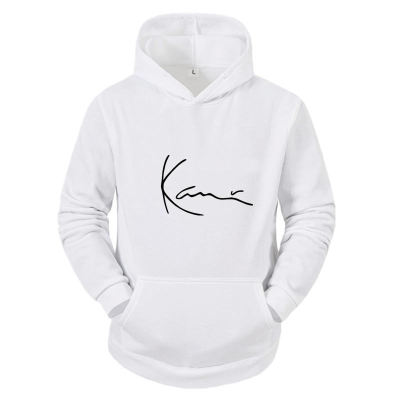 New Men's Fashion Trendy Hoodie Printed Casual Street Sports Slow Running Sweater Pullover Spring and Autumn Daily Unisex Style