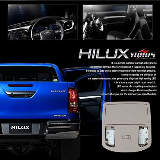 YOURS Toyota Hilux Pickup Truck dimming LED Interior Light Set special M (with adjustment) Custom-designed (with tools) yh811-5413 [2]
