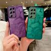 Applicable To Samsung S25ultra Mobile Phone Case S23 Transparent Feather S22 Lens All-inclusive S21 Anti-drop S20 Protective Case