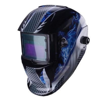 Longchan Blue Flame Auto-Darkening Welding Helmet