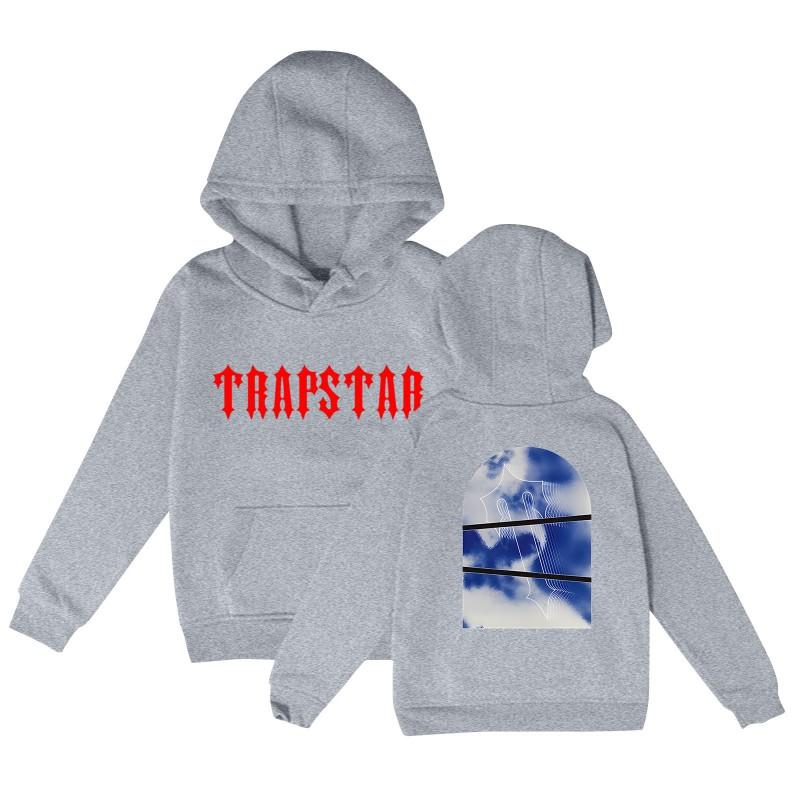 Unisex Letter Print Hooded Sweatshirt Loose Fit Long Sleeve Casual Pullover Winter