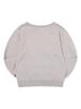 KIRSH Vintage Graphic Off-Shoulder Sweatshirt [Melange Gray]