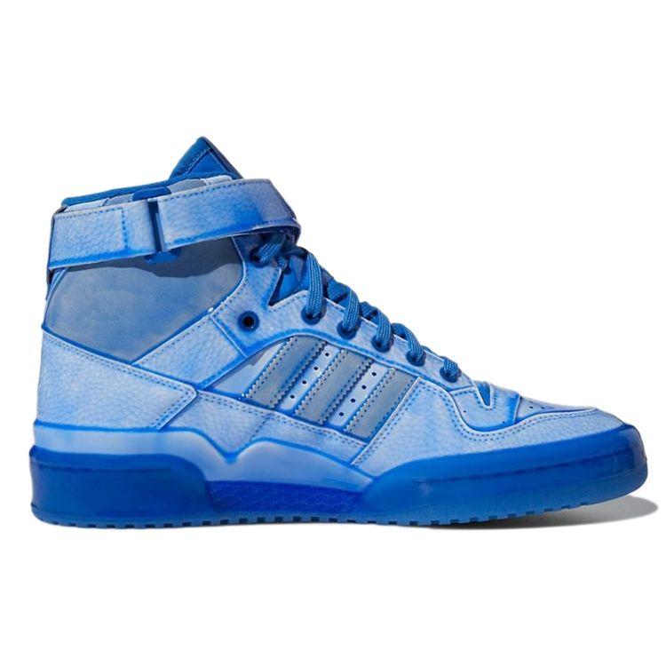 Jeremy Scott X Adidas Forum High Dipped - Blue Unisex Sneakers Supplier-Color G54995