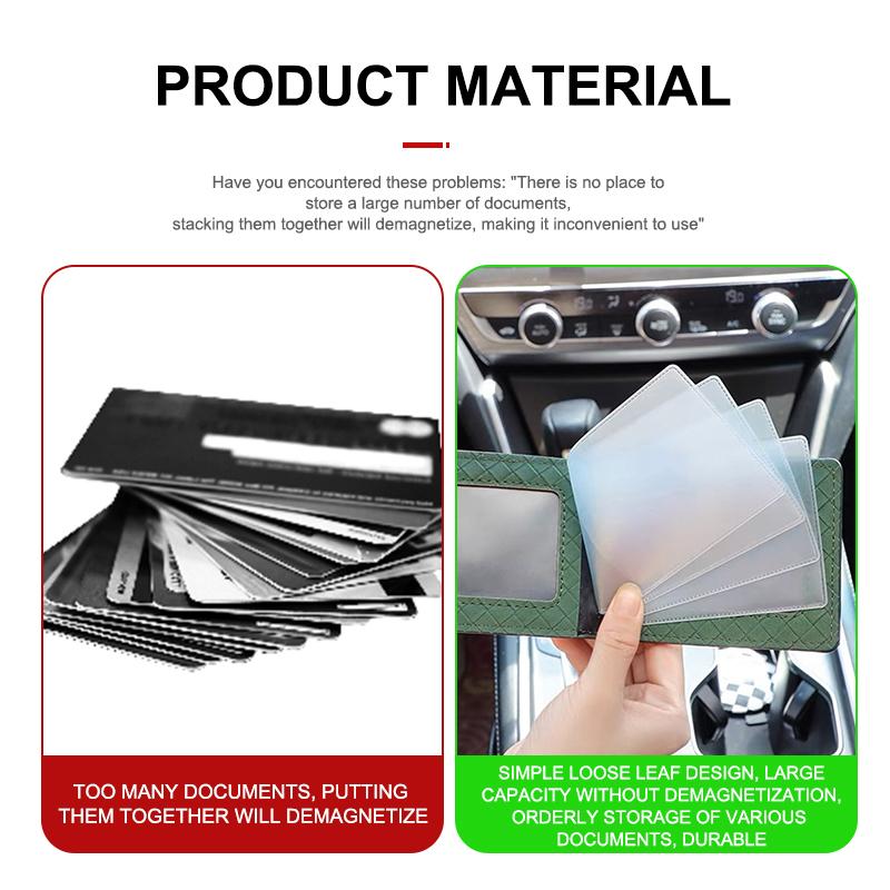 OWVZ1 Suede Car Driver License Cover Bank Card Credit Card Holder Accessories For KIA Cerato Proceed Venga Stonic Picanto Sorento