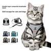 Pet Harness With Double Layer Mesh Reflective Breathable For Dogs And Cats