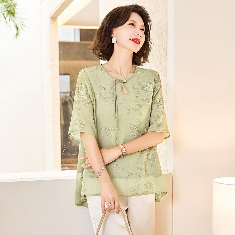 Jianhu Mid-Aged Women's Fashion T-Shirt