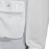Adidas Woven Jacket Comfortable Sports Casual Hooded Long Sleeve Coat Unisex Jackets Dot-Gray White HE9925