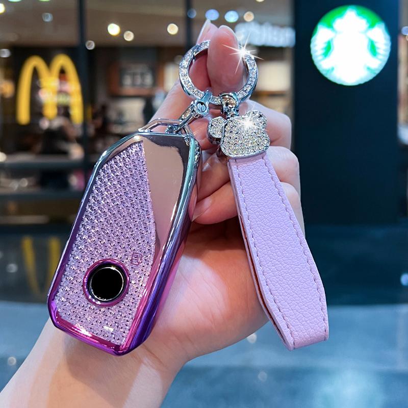 Nowy Pokrowiec na Kluczyk Samochodowy TPU Shell Fob Dla BMW Serii 7 i7 X7 G07 LCI iX I20 X1 U11 G70 G09 XM U06 G81 M3 2023 Ochraniacz Bezkluczykowy