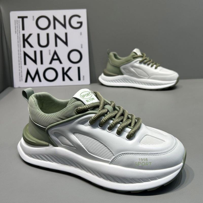 2025 Frühling neue erhöhte Plattform weiße Schuhe Dopamin Herren Freizeitschuhe lässig vielseitig