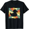 Badeente Vintage Ente Küken Retro Gummi-Ente T-Shirt