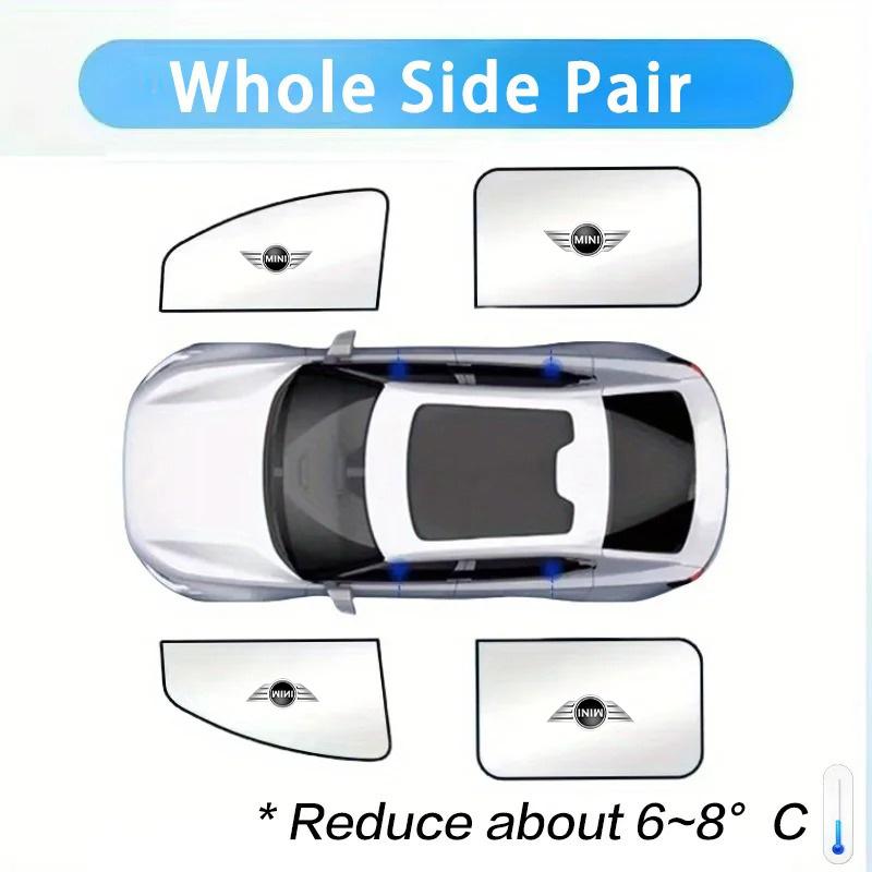 AAAQQ1 Full Car Sunshade Curtain Auto UV Protect Curtain Films For BMW Mini Cooper R50 R53 R55 R56 R60 R61 F54 F55 F56 F60 Clubman