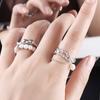 Chain Baroque Pearl Jewelry Gifts Adjustable Open Ring Women Rings Korean Style Index Finger Ring