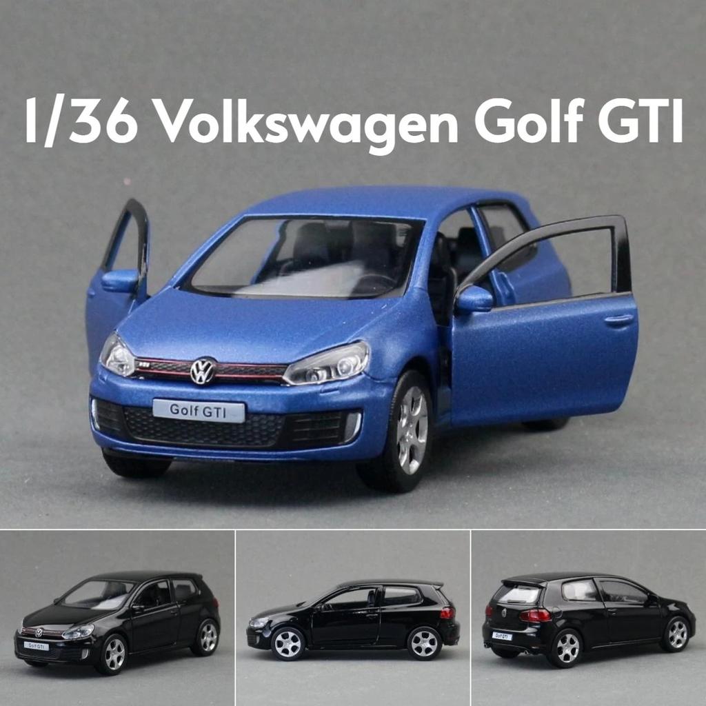 1/36 Volkswagen Golf GTI Toy Car Model for Children Diecast Metal Miniature Collection Gift for Children Boys Kid