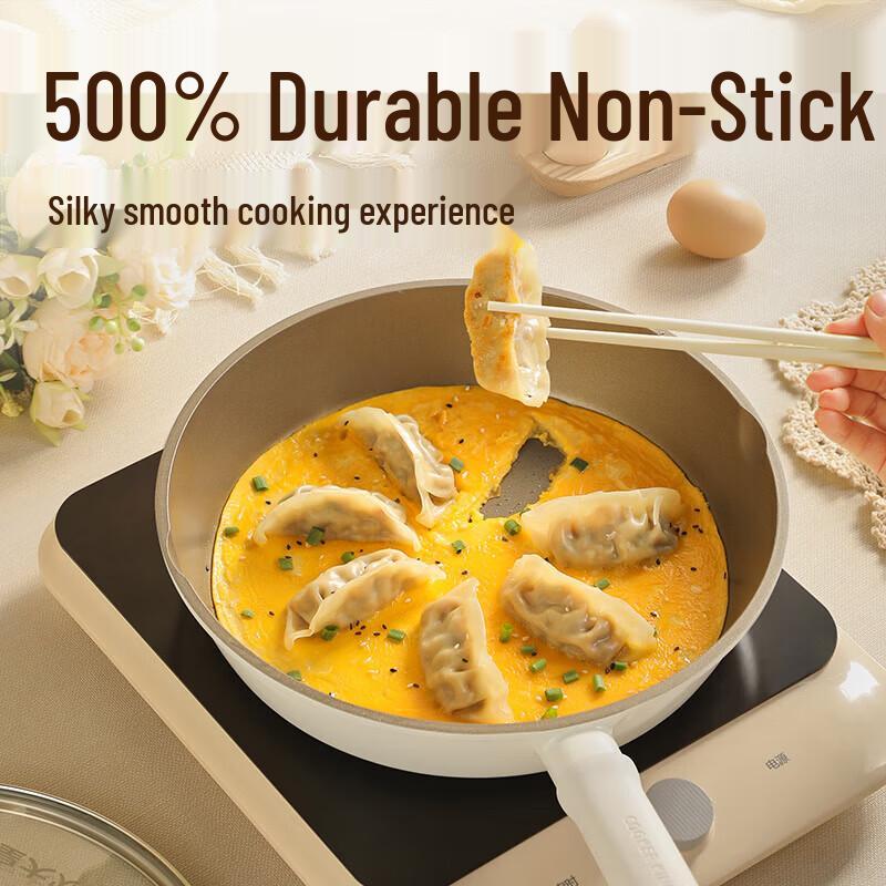 COOKER KING 24cm Flat-Bottom Frying Pan