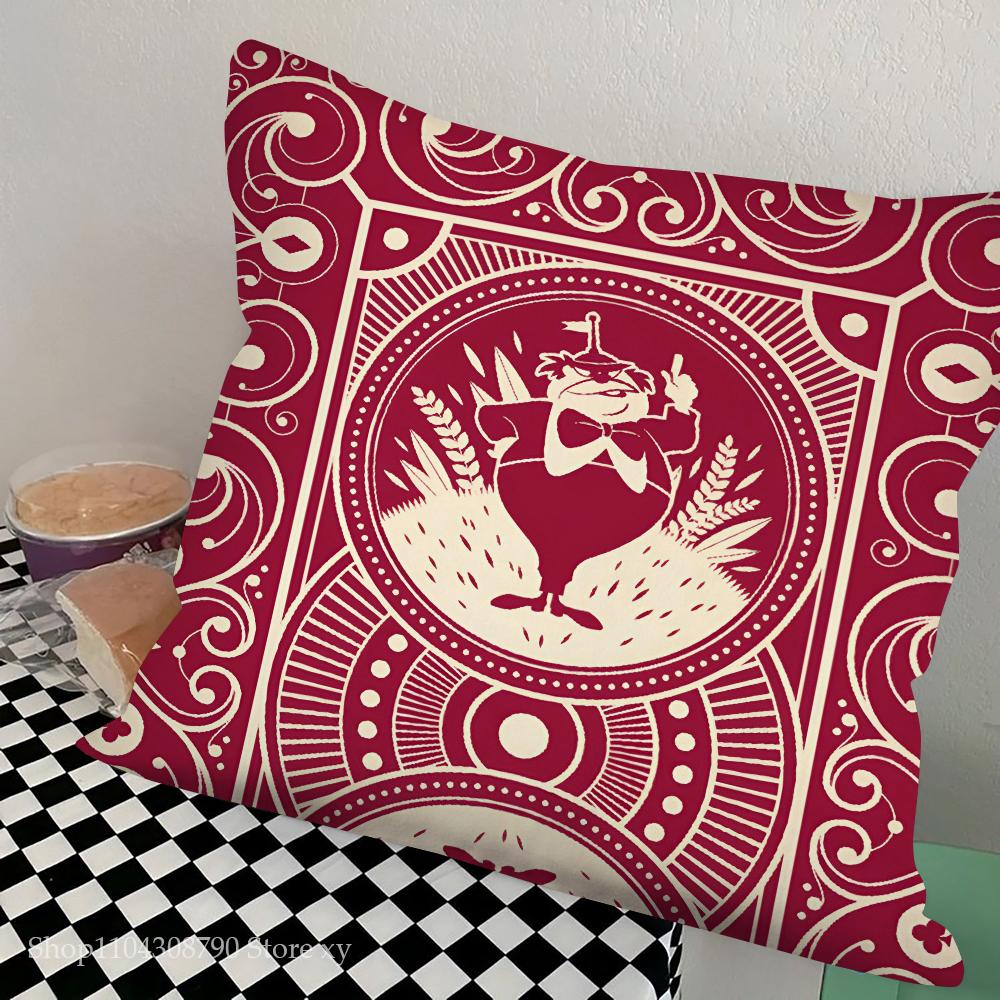 Anime A-Alice In Wonderland Pillow Case Square Pillow Bedroom Sofa Leisure Comfort Cushion Car Living Room Home Decoration