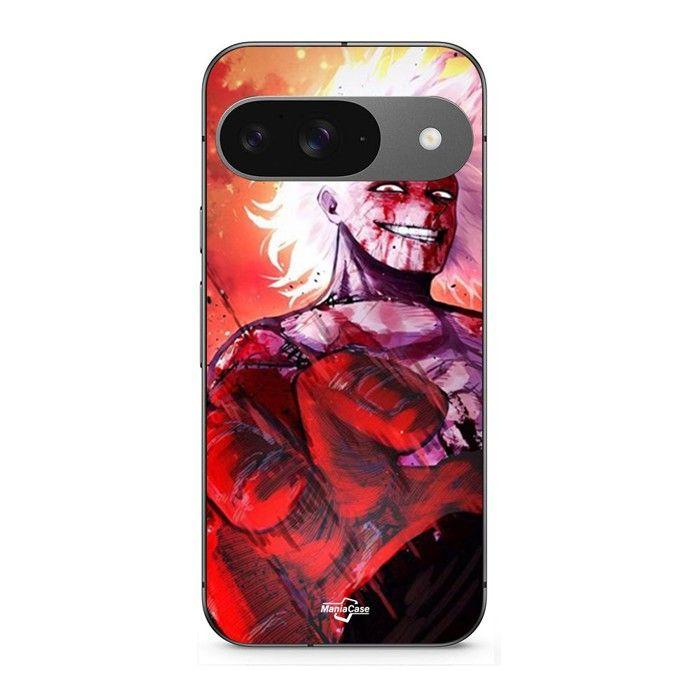 Coque pour Google Pixel 9 shigaraki tomura, one for all, all for one, saison 6 My hero academia anime noir