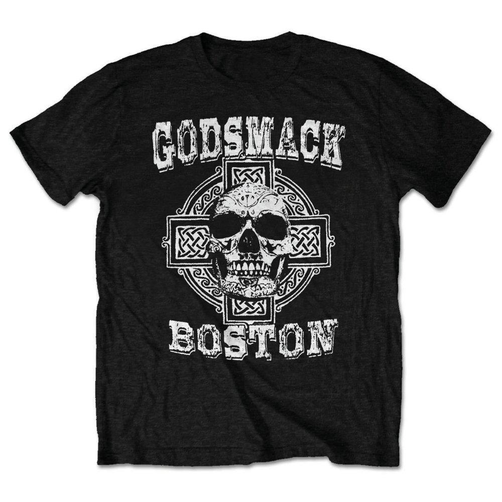 Godsmack Unisex T-Shirt Boston Skull S