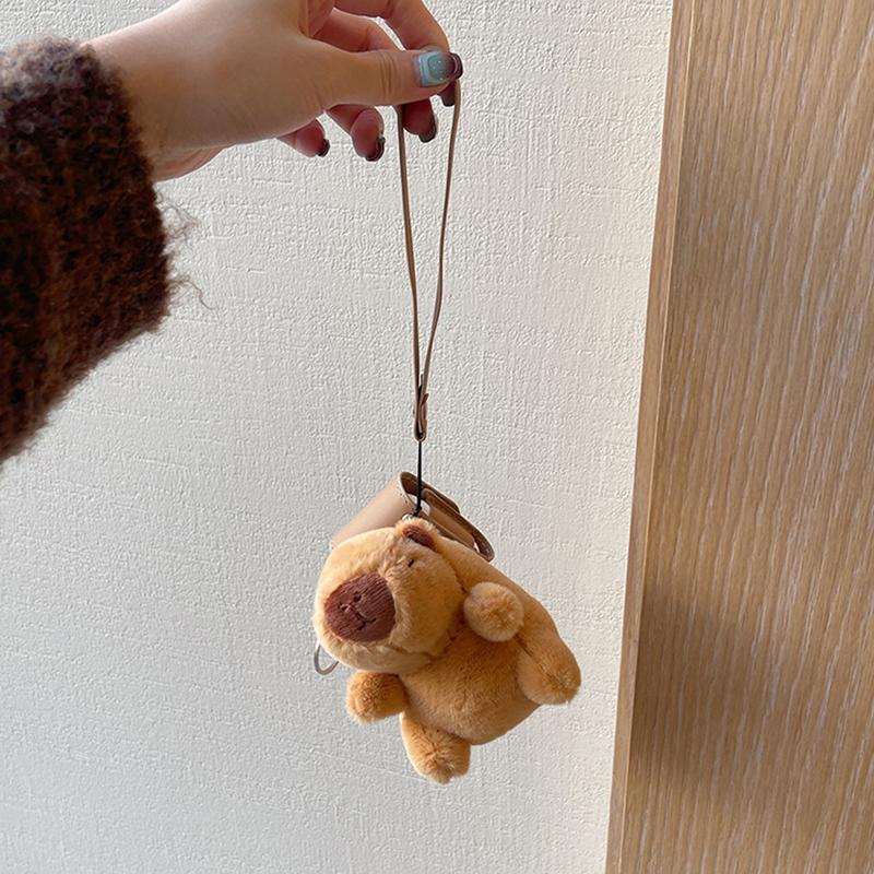 Capybara Backpack Case For Airpods 4 Airpod 1 2 3 Pro Pro2 Bluetooth Earbuds Charging Box Protective Earphone Case Cover