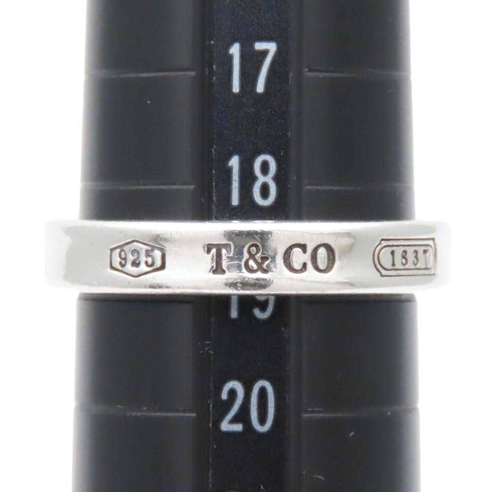 TIFFANY&Co. Ring 1837 Schmal EU#58.5 Silber925 4.5g Silber Klassisch