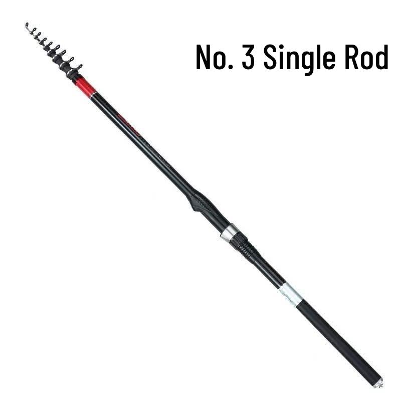 Super Value Carbon Fiber Fishing Rod: Ultra-Light, Ultra-Hard, Portable - Ideal for Rock and Sea Use, Available in 3 and 5 Specifications