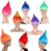 Synthetische Halloween-Farbige Perücke Gerade Cosplay Party-Perücke Mode Troll-Perücke Make-up-Party