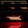 1 Set LED Reflector For Toyota Fortuner SW4 2015 2016 2017 2018 2019 2020 Rear Bumper Light Fog Lamp Brake Light Turn Signal
