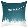 Christmas Snow Scene Series Pillowcases Home Sofa Pillowcase Car Cushion Covers Home Use