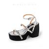 Platform Sandals Women's Summer Height Increase In 2025, Slope Heel Open-toed Casual Muffin Shoes Are Comfortable, Taller and Thinner