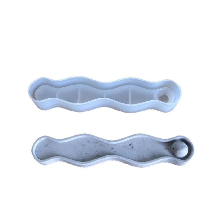 

Waving Silicone Scented Stick Holder Molds for Scented SticStand Waved Shape Silicone Candle Stand Molds for Epoxy Resin 1