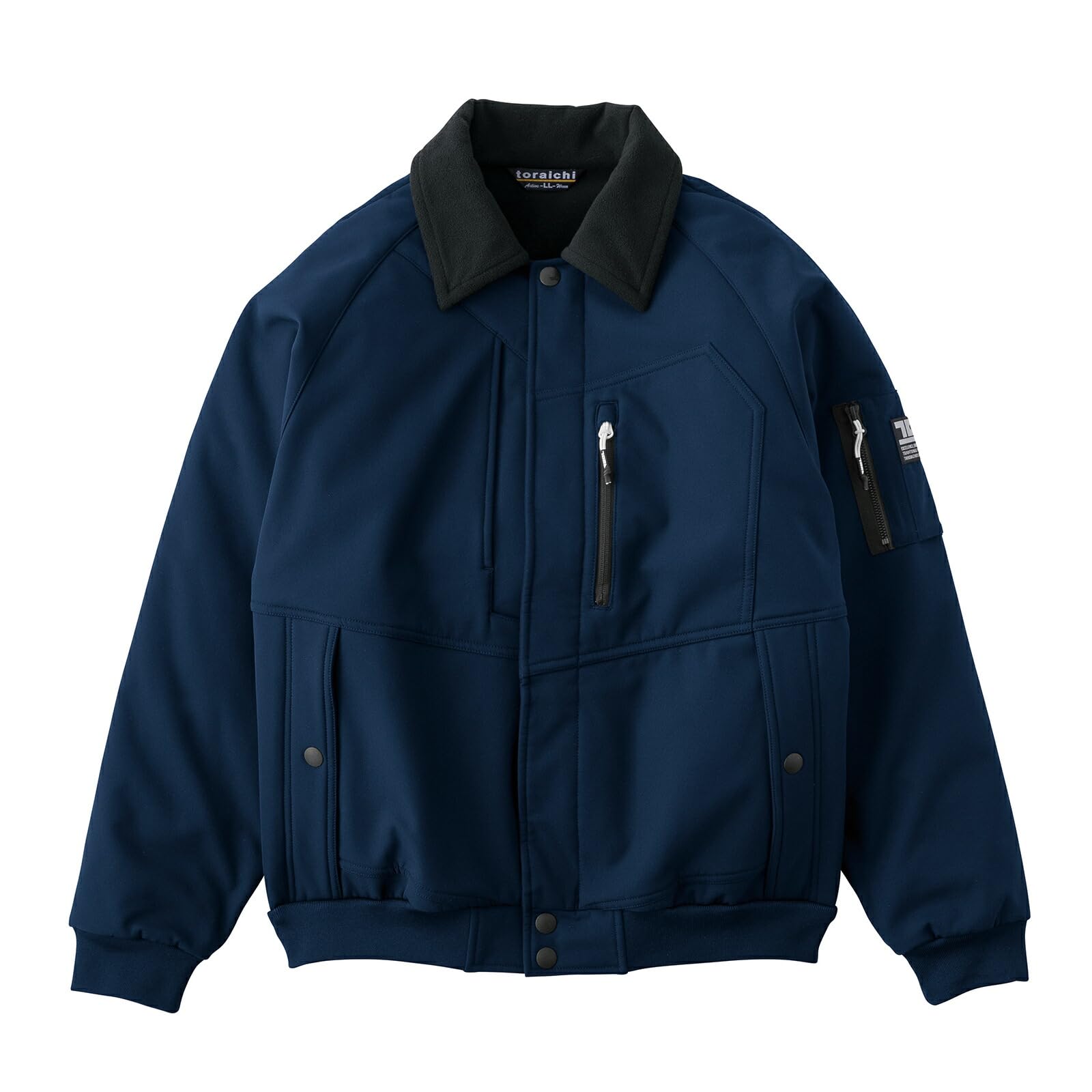 Пилотская куртка Toraichi для прохладной и холодной погоды Toraichi Pro Универсальная Наклейка в комплекте Темно-синий 2803-124, На подкладке, Ветронепроницаемая, Теплая, Водоотталкивающая,