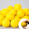 10Pcs/Lot Soft Indoor Practice Pu Yellow Golf Balls Training Aid Drop Shipping Wholesale Gift For Golfers