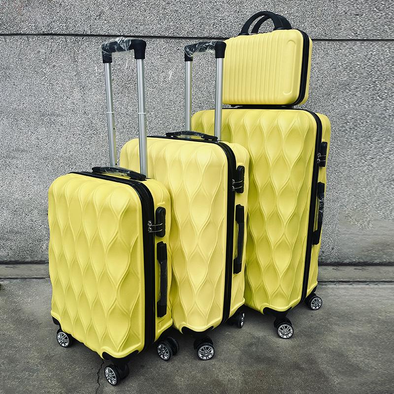 Universal Trolley Case Set: 28"/24"/20"/12" ABS Luggage with Wheels