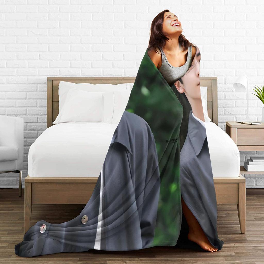 Zhang Ling he Blanket Quality Soft Warm Throw Blanket Winter Child Outdoor Novelty Bedspread