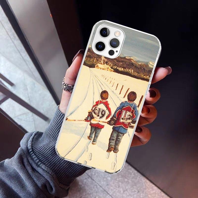 Ice Hockey Rink Sport Phone Case For iPhone 17 Air 16 15 Pro Max 14 Plus 13 Mini 12 11 Cover 7 8 SE Silicone Shell Print Fundas