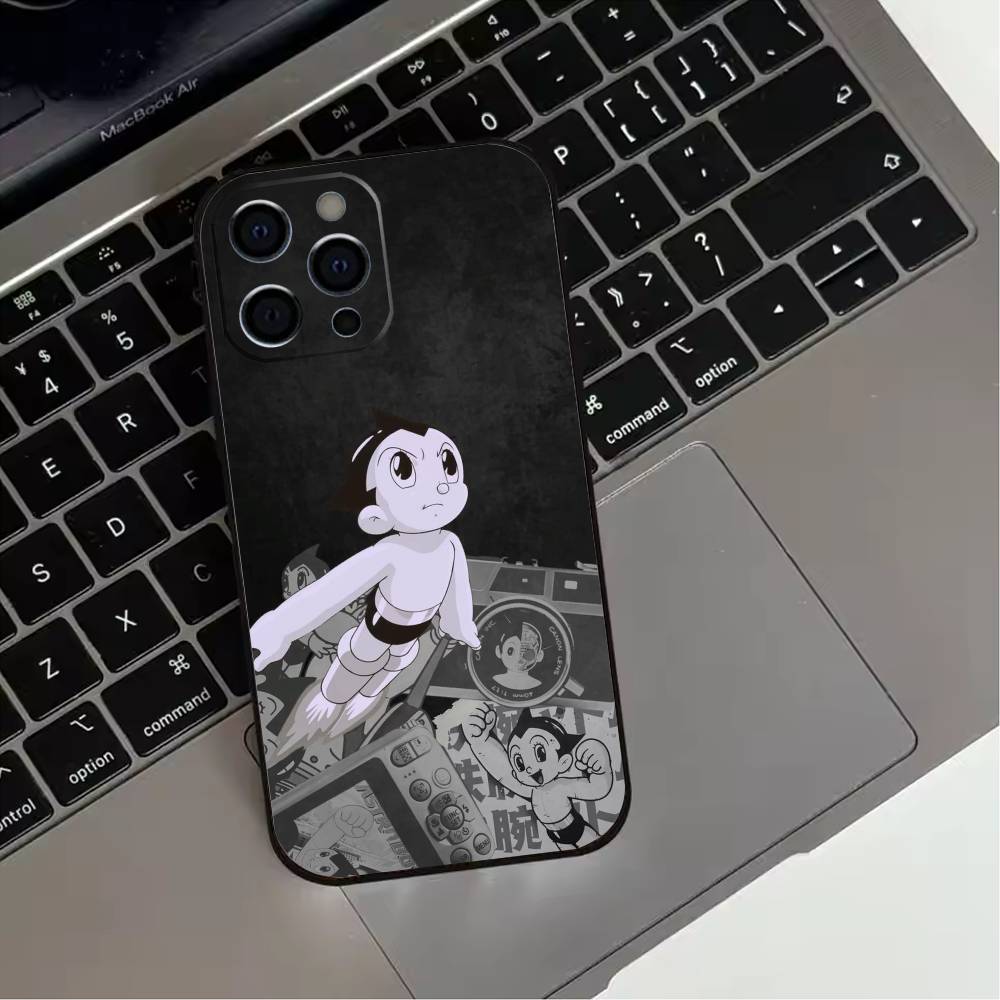 

Астро Би-Бой Аниме Чехол для телефона для iPhone 17,16,15,14,13,12,11 Plus,Pro Max,XS,Мягкий силиконовый черный чехол iPhone14ProMax