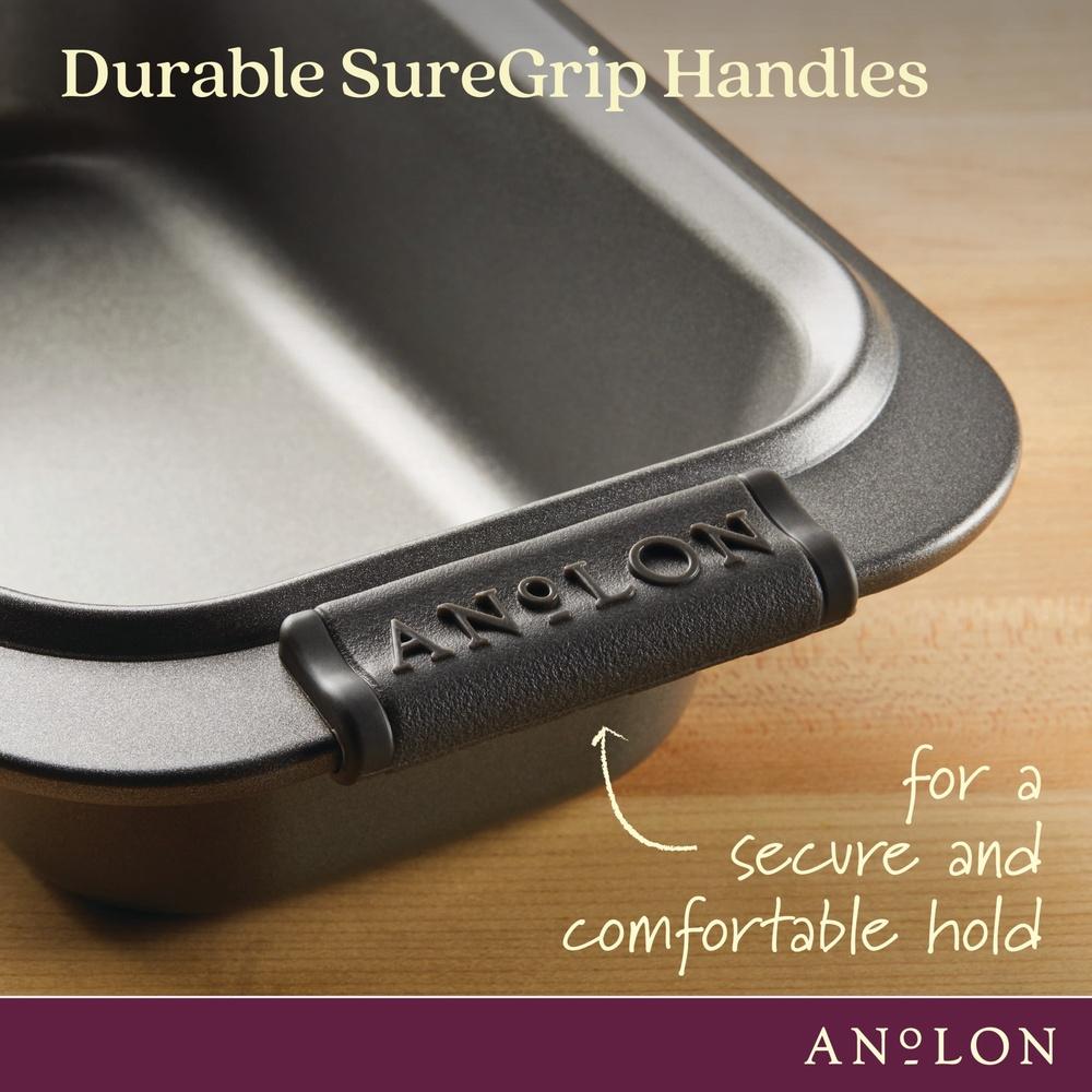 Advanced Nonstick Loaf Pan Bread Pan Dishwasher Safe Meatloaf Baking Kitchen Bakeware Easy Clean Durable Heat Resistant Heavy