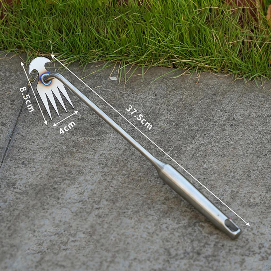 Garden Stuffing Tool Stainless Steel, Portable, Ergonomic Design Comfortable Weeds Puller for