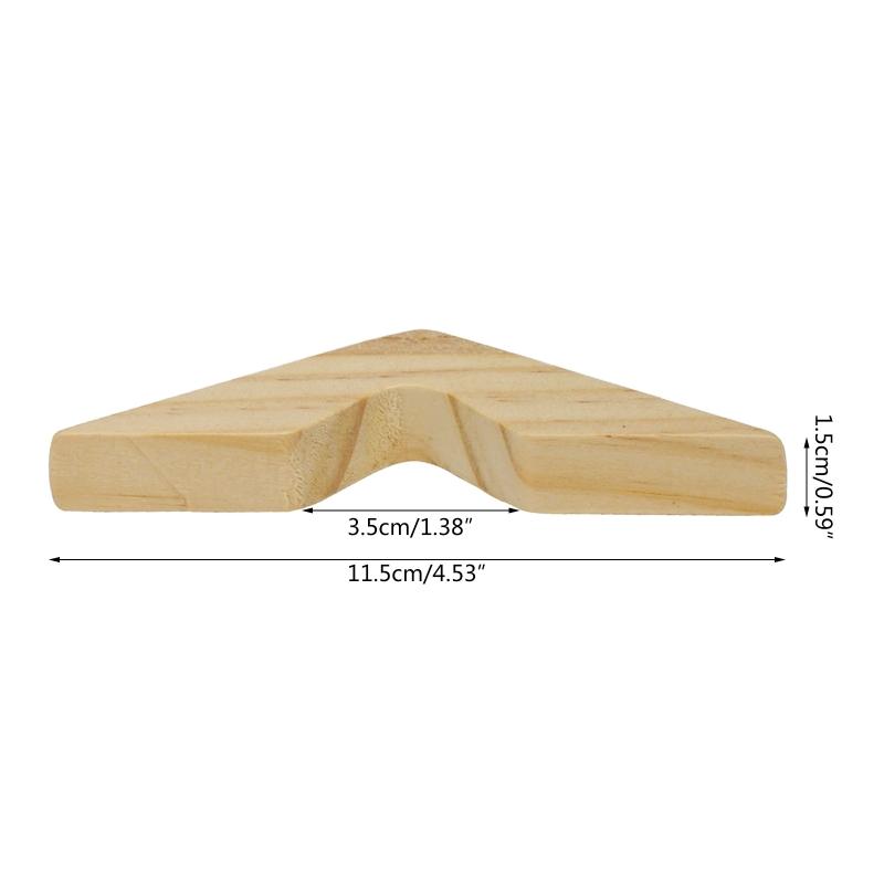 Practical Book Page Holder Page Spreader Thumb Bookmark Wooden Book Reading Accessories for Teachers Students Present