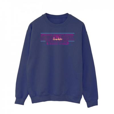 Netflix Mens Stranger Things Retro Title Sweatshirt