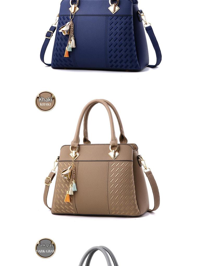 2022 Herbst/Winter Damen Handtasche mit großer Kapazität: Stilvolle Schulter- & Umhängetasche für Mütter mittleren Alters