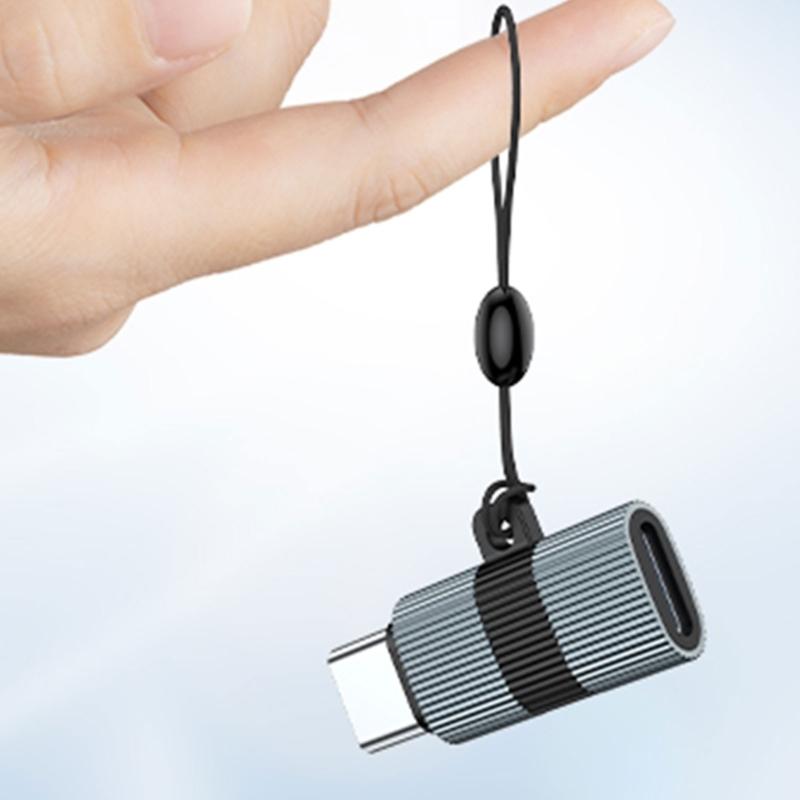 Short USB C To USB Adapters USB Type C Female To MicroUSB Male Adapters Connectors Charger Adapters for Phone Laptops