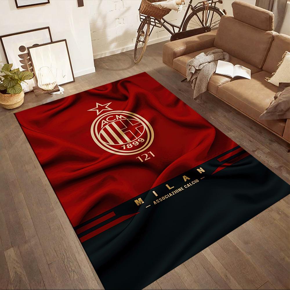 Ac Milan Floor Rug Office Rug Design For Dormitory Entryway Bedrooms Kitchen Antislip Carpet Decorate Offices Best For Christmas