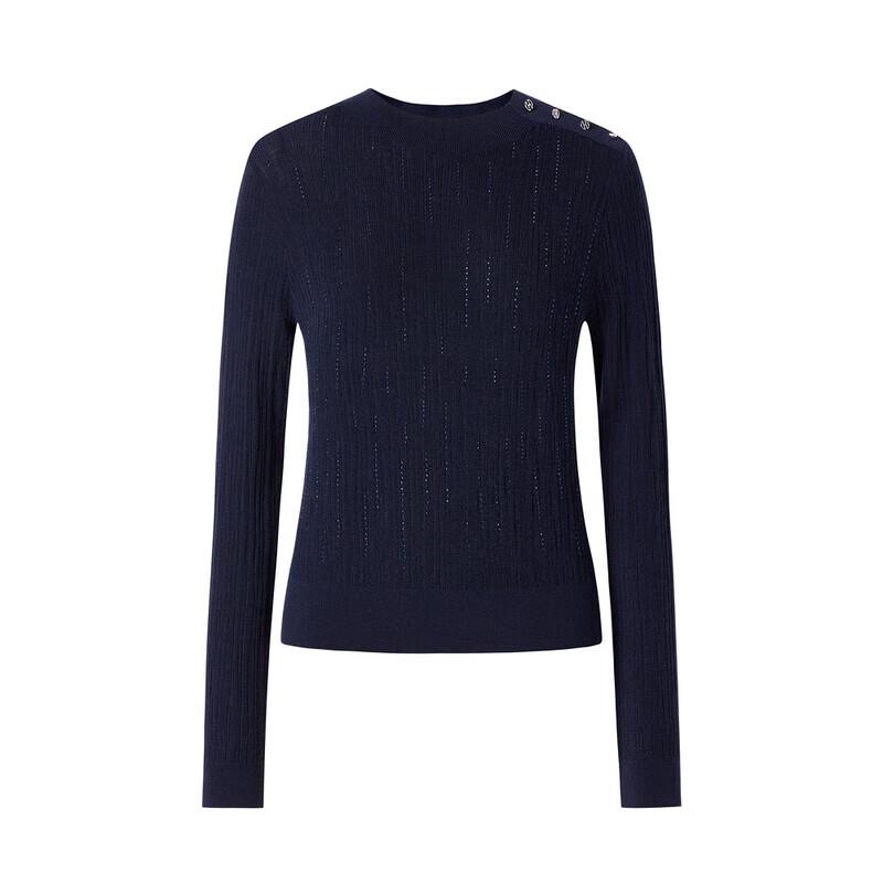 Jiu Zi Anna Kou Women's Elegant 100% Wool Sweater